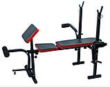Професійна лавка для штанги + парта Скотта. Лава для жиму лежачи штанги і гантелей, фото 4