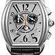 Годинник-хронографія наручні чоловічі Aerowatch 84957 AA03 кварцові, "бочка", з датою і фазою Місяця, білий, фото 2