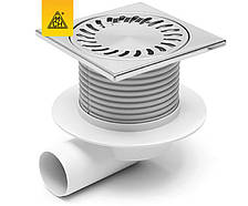 Трап MCH 445L двокорпусний з горизонтальним під'єднанням DN50