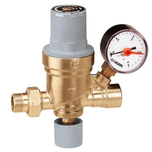 Автоматична група підживлення з отвором під манометр Caleffi 1/2 (553540)