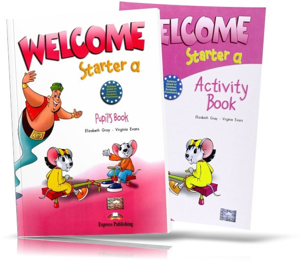 Welcome Starter А, Pupil's book + Workbook / Підручник + Зошит англійської мови