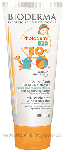 Биодерма Фотодерм Кид Солнцезащитное молочко для детей спф Bioderma ...