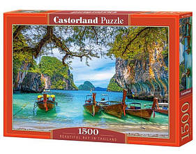 Пазлы 1500 элементов "Красивая бухта в Таиланде", C-151936| Castorland