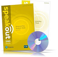 Speakout 2nd Advanced Plus, student's book + Workbook + DVD / Підручник + Зошит англійської мови