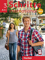 Schritte international Neu A2.1, Kursbuch + Arbeitsbuch + CD / Учебник + Тетрадь с диском немецкого языка