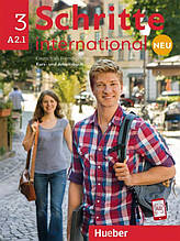 Schritte international Neu A2.1, Kursbuch + Arbeitsbuch + CD / Підручник + Зошит з диском німецької мови