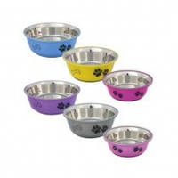 Миска з нержавіючої сталі на резинці 1,8 л, 20 см