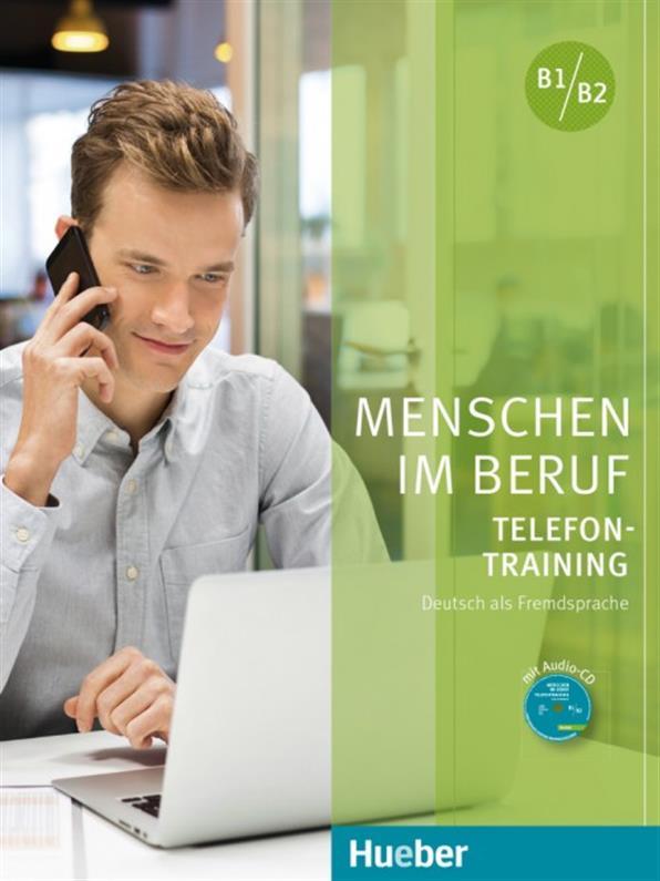 Menschen im Beruf B1-B2, Telefontraining, Kursbuch + CD / Підручник з диском німецької мови