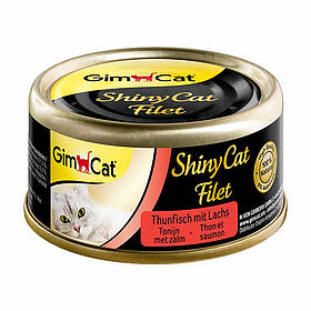 Консерви Gimpet Shiny Cat Filet Тунець із лососем у соусі, 70 г