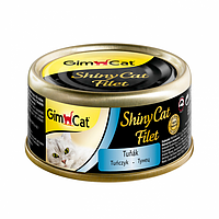 Консервы Gimpet Shiny Cat Filet Тунец в соусе, 70 г