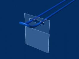 Цінники на гачки (тримачі цінників під еврогачок)