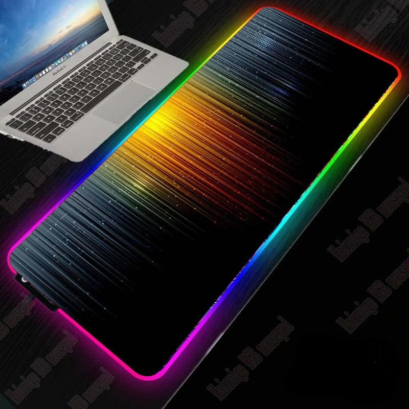 Большой игровой RGB коврик для мыши с светодиодной подсветкой 40 * 90 ...