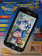 Дитячий сенсорний інтерактивний телефон "Robocar Poli" Код 0883 Р2