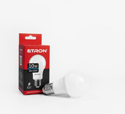 Лампа "Etron Light Power" LED 1-ELP-094 A60 10Вт 6500K Е27(10)