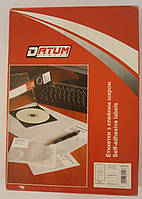 Етикетка самоклеюча D2907 30 шт. на аркуші А4 100 листов