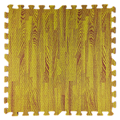 Модульне підлогове покриття підлога пазл 600*600*10 жовте Дерево