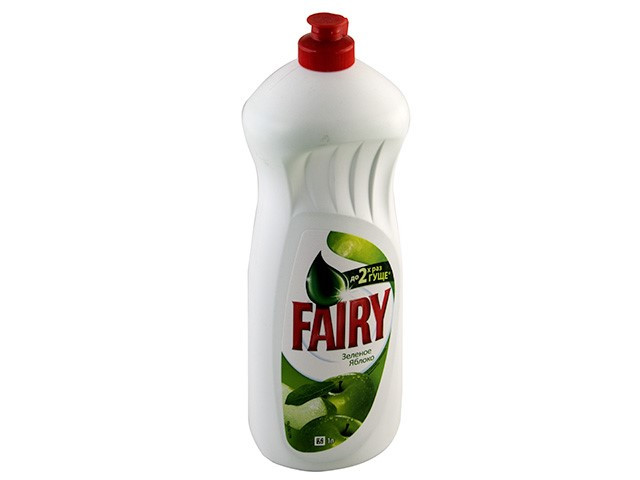 Миючий засіб д/посуду "Fairy" 1л Зелене яблуко(10)