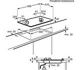 Варильна поверхня газова Electrolux EGS6436K, фото 3
