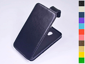 Відкидний чохол з натуральної шкіри для Meizu M5C