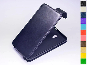 Відкидний чохол з натуральної шкіри для Meizu M6