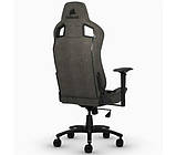 Комп'ютерне крісло для геймера Corsair T3 Rush Dark Grey (CF-9010029-WW), фото 6