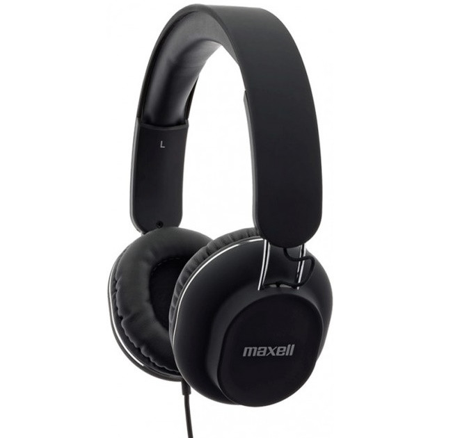 Наушники проволочные Maxell Classics Headphones Black (4902580774950) - фото 3 - id-p967715376