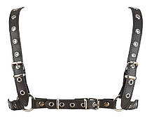 Сбруя с крючком эротическая для ролевых игр и БДСМ кожаная Zado Leather Hook от Orion all Оригинал, фото 3