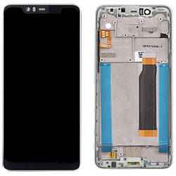 Дисплей для Nokia 5.1 Plus, X5 (2018), модуль з рамкою (екран і сенсор), оригінал Білий