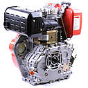 Двигун дизельний ТАТА186F (9,0 л. с., вал під шліци Ø25 mm, L=36.5 mm), фото 2