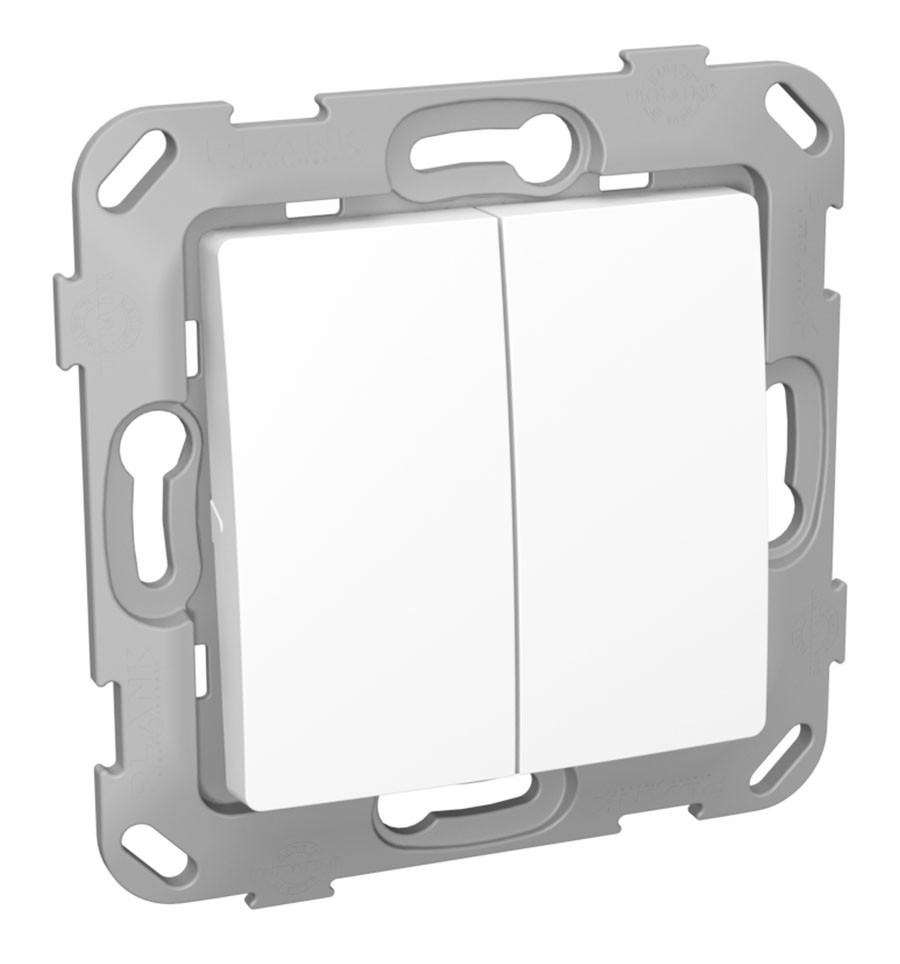 PLK0221031 Механізм перем.прохідний 2кл.PLANK Electrotech, фото 1