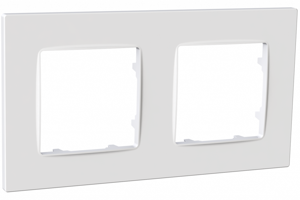 PLK1020032 Рамка 2-на PLANK Electrotechnic NORDIK, фото 1