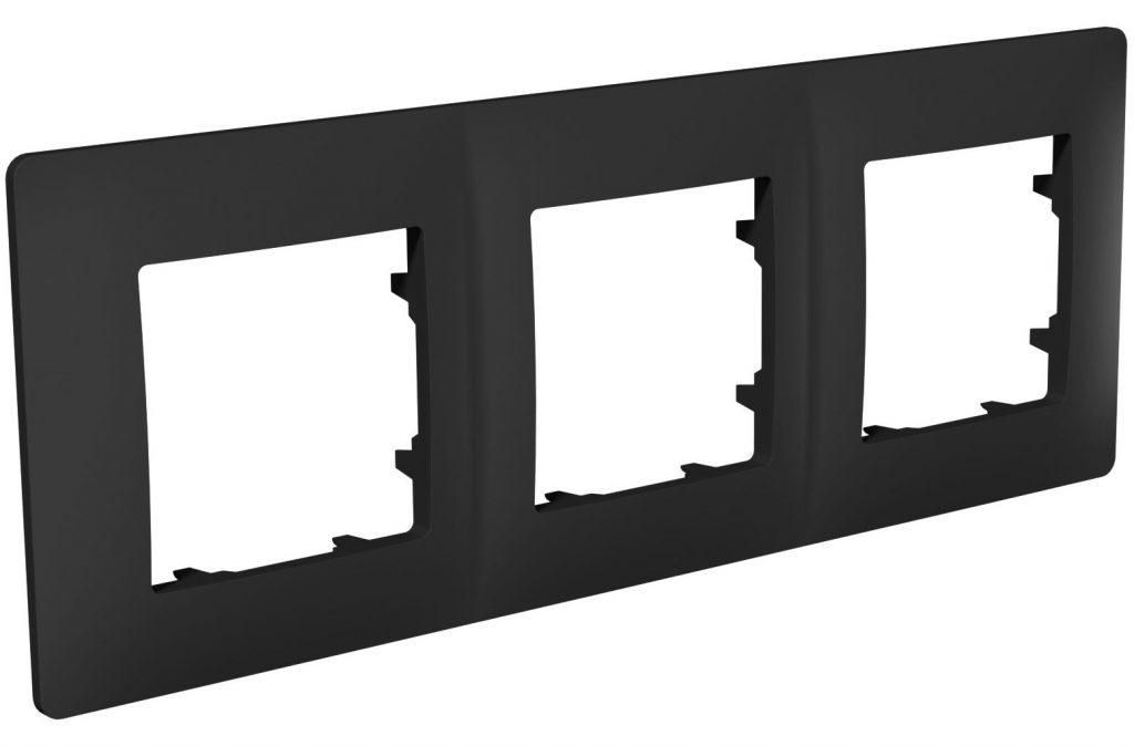 PLK1030241 Рамка 3-на PLANK Electrotechnic CLASSI, фото 1