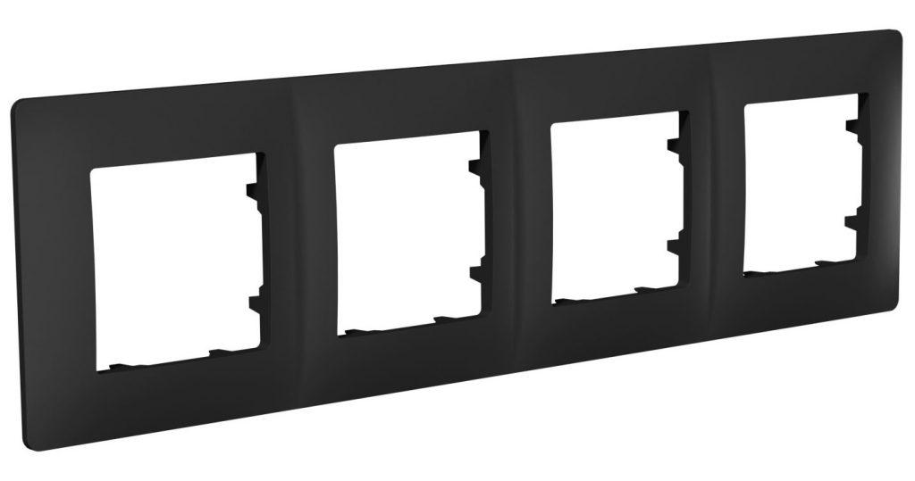 PLK1040241 Рамка 4-на PLANK Electrotechnic CLASSI, фото 1