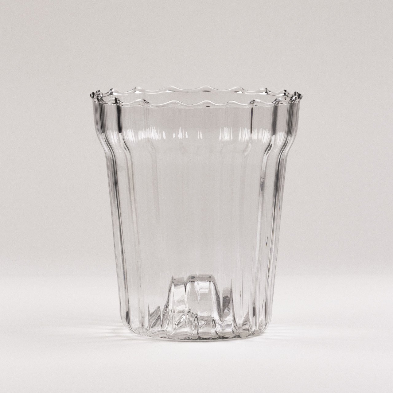 Ваза кашпо Орхідея скляна прозора Н 18, 2 л, фото 1