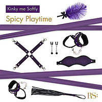 Набір для БДСМ ігор Kinky Me Softly Purple BDSM Rianne-S