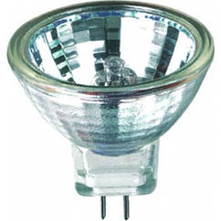 Лампа галогенна 20Вт MR11 G5.3 230В Delux без скла