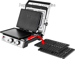 Гриль 3 в 1 ECG KG 2033 Duo Grill & Waffle