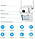 Зовнішня камера відеоспостереження із записом для будинку WiFi IP акумуляторна BD2-R Білий, фото 3