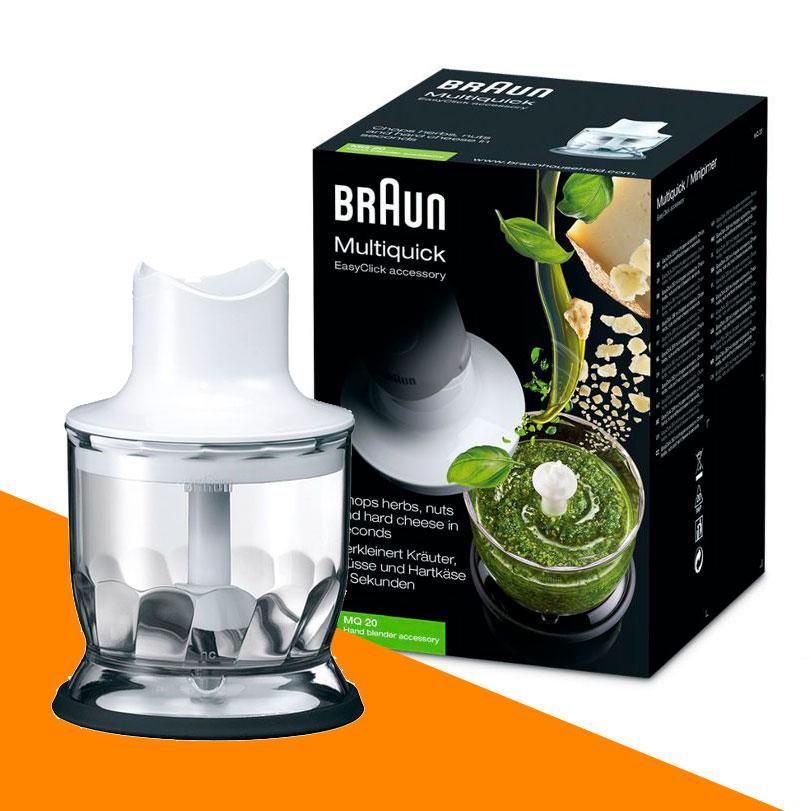 Подрібнювач для блендера Braun MQ 20 White код BR67050195