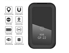 GPS Трекер с магнитом GF-22 , сигнализация присмотр за детьми. Оригинальная коробка.