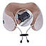 Масажна подушка з ефектом пам'яті і вібрацією Upgrade Vibration Pillow віброподушка масажер, фото 3