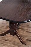 Стіл обідній розкладний Гетьман Горіх 200*100, фото 5