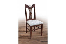 Стілець обідній Юля Горіх Тверда спинка