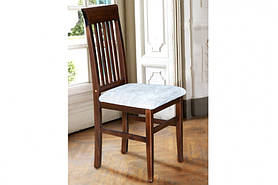 Стілець обідній Олена Темний горіх Тверда спинка