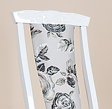 Стілець обідній Чумак-2 Білий Троянда, фото 2