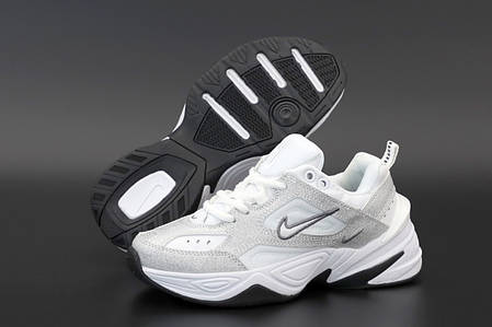 Жіночі кросівки Nike M2K Tekno. Black Violet. ТОП репліка ААА класу., фото 2