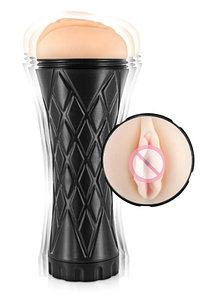 Мастурбатор вагіна з вібрацією Real Body - Real Cup Vagina Vibrating