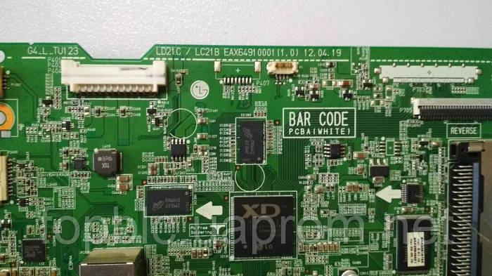 Плата main EAX6491 0001 (1.0) к телевизору LG 32LS345T, цена 1900 грн ...