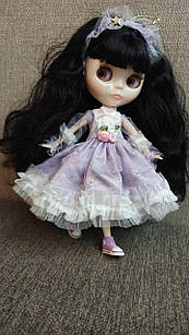 Шарнірна лялька Айсі (Блайз), Незабудка блакитний колір волосся+ 10 пар рук, одяг і взуття в подарунок