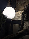 Тримач для садово-паркового світильника куля, чорний, фото 6